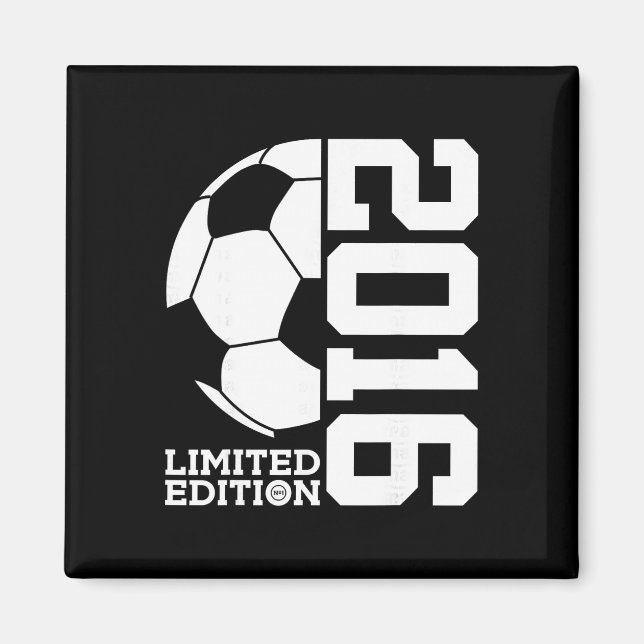 Imã Edição Limitada de Futebol de 10º Aniversário 2016 (Frente)