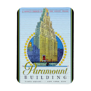 Ímã Edifício Paramount Nova York