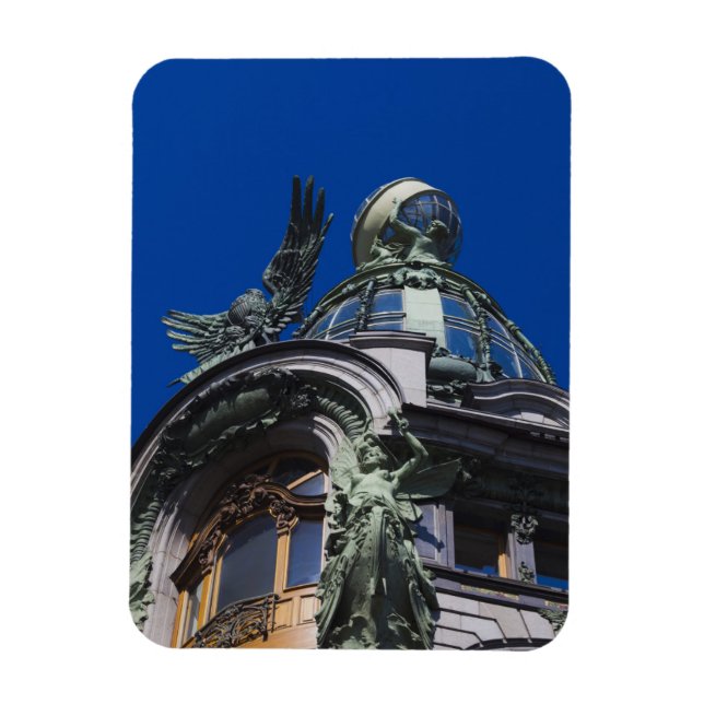 Ímã Edifício Singer, detalhe (Vertical)