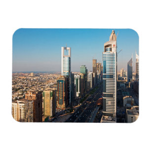 Ímã Edifícios ao longo da Sheikh Zayed Road, Dubai