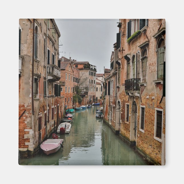 Imã Edifícios ao longo dos canais de Veneza (Frente)