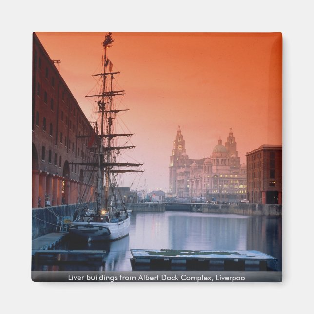 Imã Edifícios hepáticos do Complexo Albert Dock, Liver (Frente)