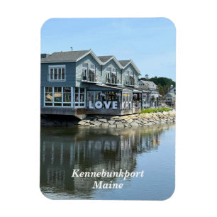 Ímã Edifícios rústicos à beira-mar em Kennebunkport Ma