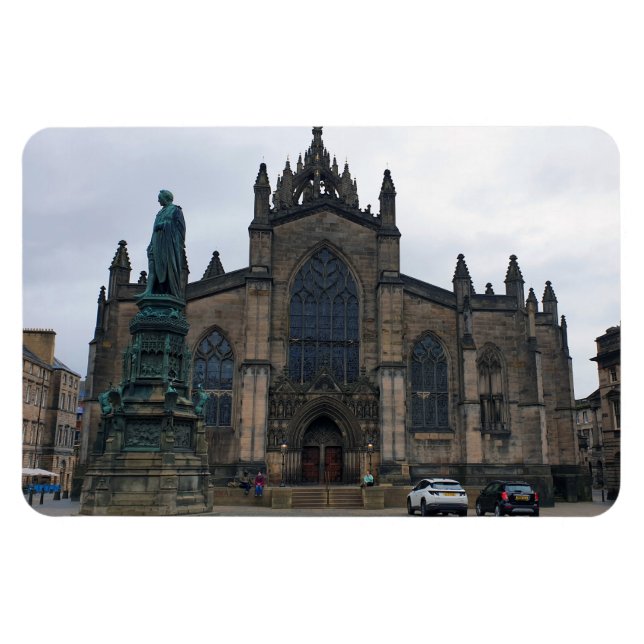 Ímã Edimburgo - Catedral de Giles de Rua (Horizontal)
