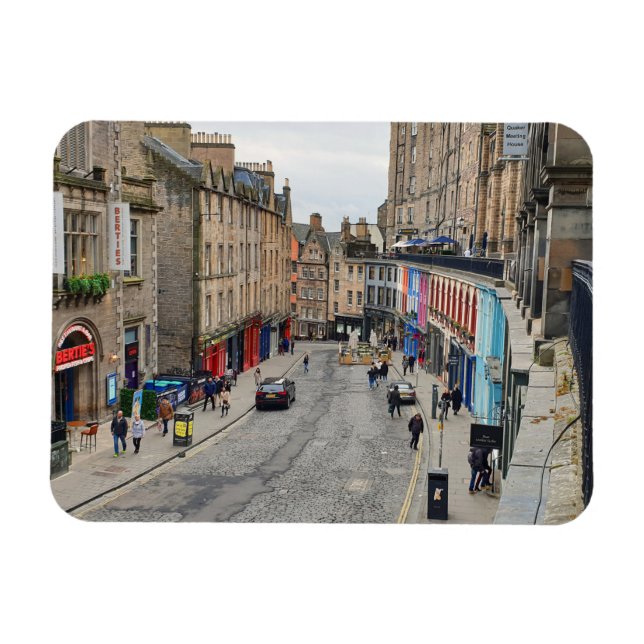 Ímã Edimburgo - Rua Victoria (Horizontal)