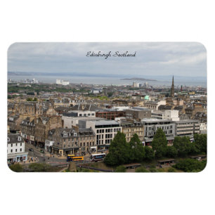Ímã Edimburgo Scotland, arquitectura da cidade,