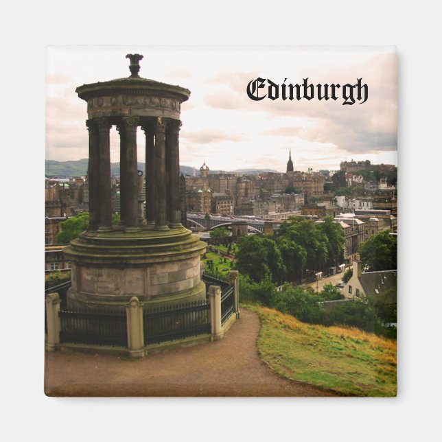 Imã Edimburgo Scotland Magnet (Frente)