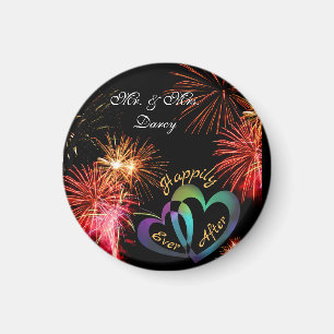 Imã Editável - Felizmente Depois do Fireworks