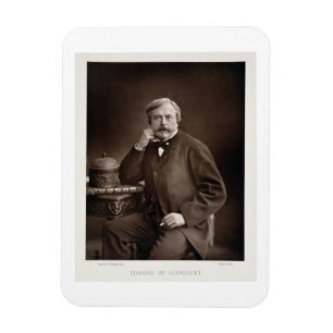 Ímã Edmond de Goncourt (1822-96) 'de Galerie Contemp