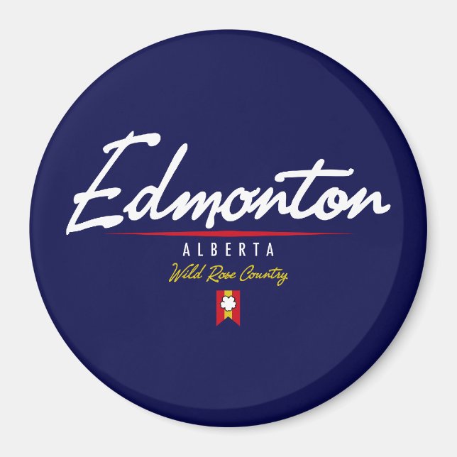 Imã Edmonton Script (Frente)