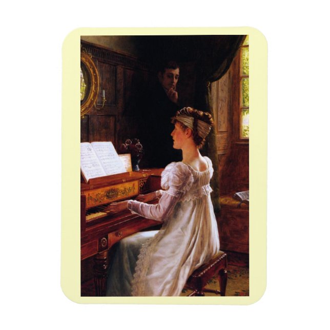 Ímã Edmund Blair Leighton, Corte de Arte Vitoriana (Vertical)