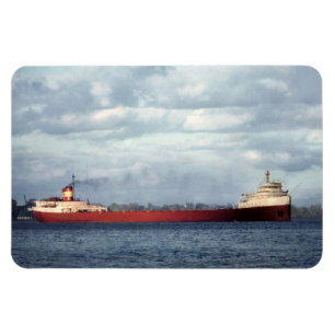 Ímã Edmund Fitzgerald Antigo Marítimo Grandes Lagos Ac