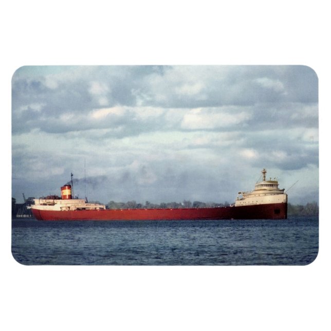 Ímã Edmund Fitzgerald Antigo Marítimo Grandes Lagos Ac (Horizontal)