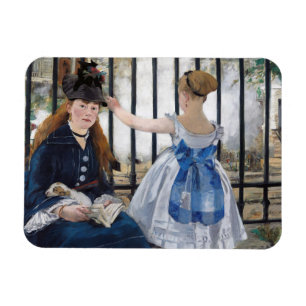 Ímã Edouard Manet - A Ferrovia