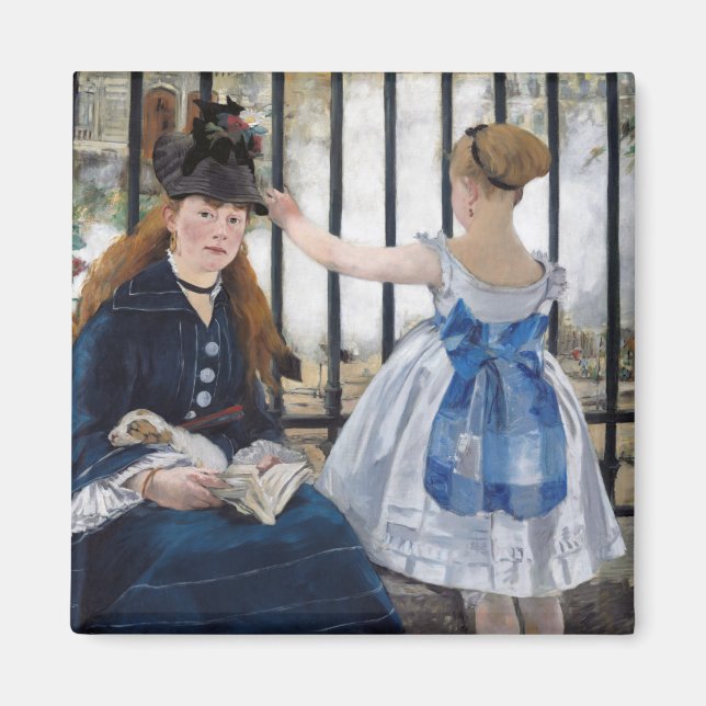 Imã Edouard Manet - A Via Ferroviária (Frente)