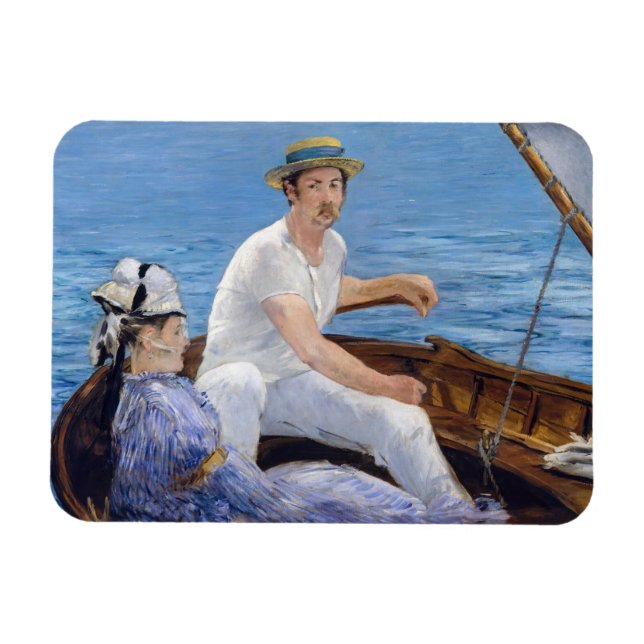 Ímã Edouard Manet - Barco (Horizontal)