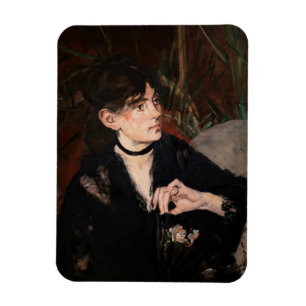 Ímã Edouard Manet - Berthe Morisot com um Leque 1874