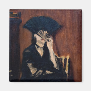 Imã Edouard Manet - Berthe Morisot com um ventilador