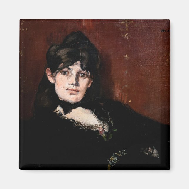 Imã Edouard Manet - Berthe Morisot Reclinada (Frente)