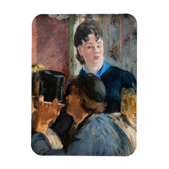 Ímã Edouard Manet - Cerveja Garçonete (Vertical)
