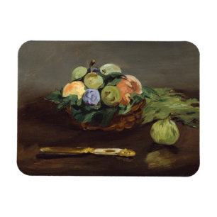Ímã Edouard Manet - Cesta de Frutas