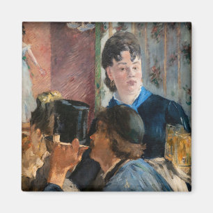 Imã Edouard Manet - garçonete servindo cerveja