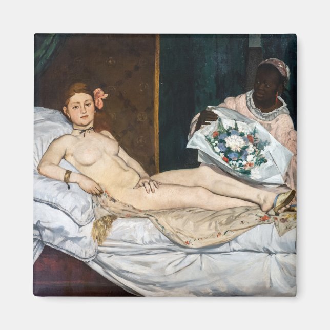 Imã Edouard Manet - Olympia (Frente)