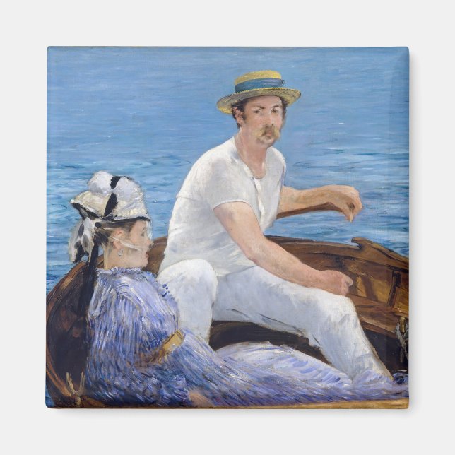 Imã Edouard Manet - Passeio de barco (Frente)