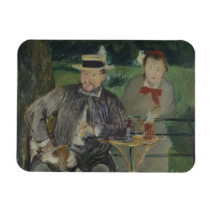 Ímã Edouard Manet - retrato de Ernest Hoschedé