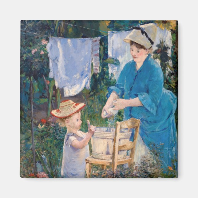 Imã Edouard Manet - Roupa suja (Frente)