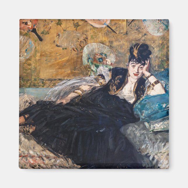 Imã Edouard Manet - Senhora com Leques (Frente)