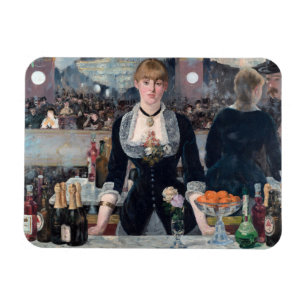 Ímã Edouard Manet - Um Bar no Folies-Bergere