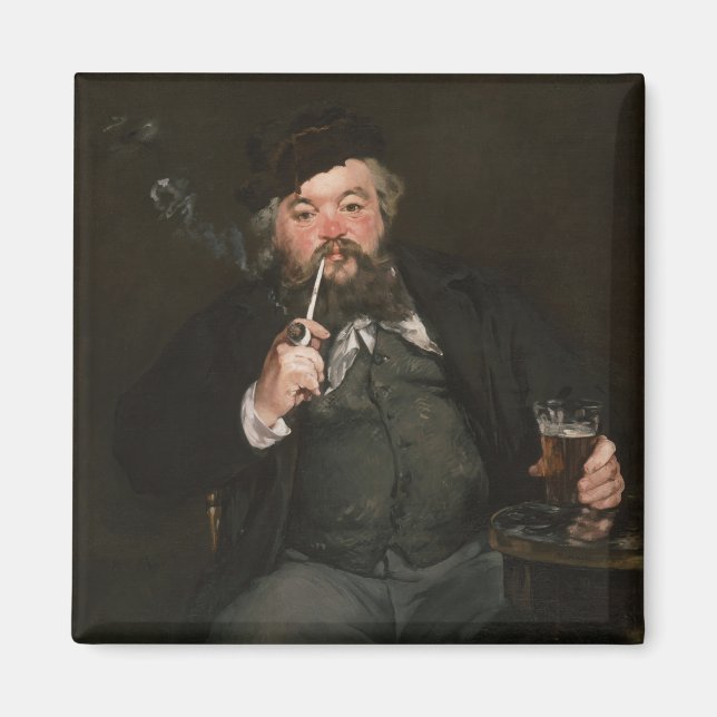 Imã Edouard Manet - Um Bom Copo de Cerveja / Boca de F (Frente)