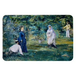 Ímã Edouard Manet - Um Jogo de Croquet