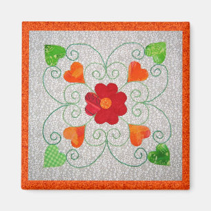 Imã Edredão irrisório dos corações - bloco #2