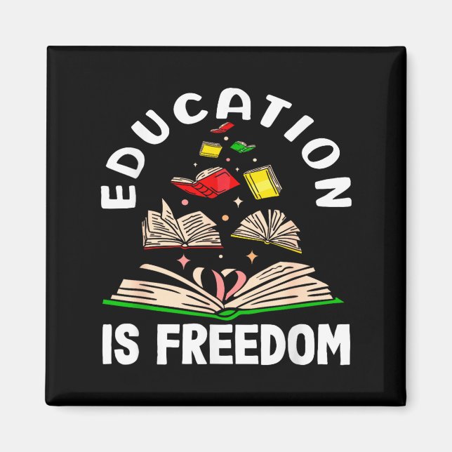 Imã Educação é liberdade mês da história negra  (Frente)