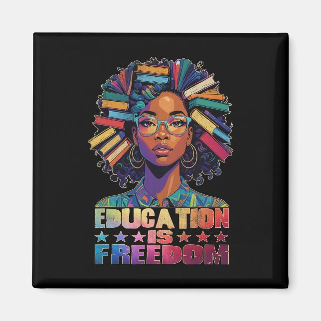 Imã Educação é Liberdade, professor negro ganha preto (Frente)