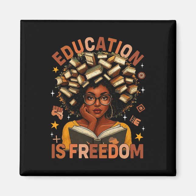 Imã Educação É Liberdade Professor Negro Livros Histór (Frente)