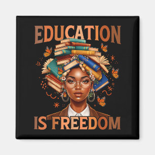 Imã Educação é liberdade professor negro livros negro