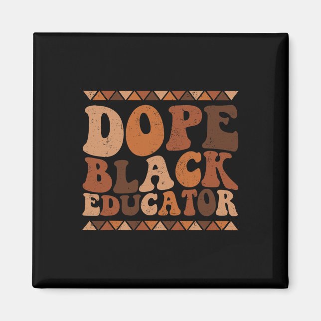 Imã Educador Negro Droga Mês da História Negra Profess (Frente)