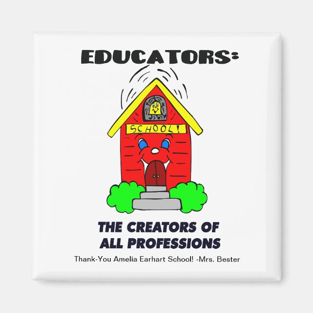 Imã Educadores: Os Criadores de Todas as Profissões (Frente)
