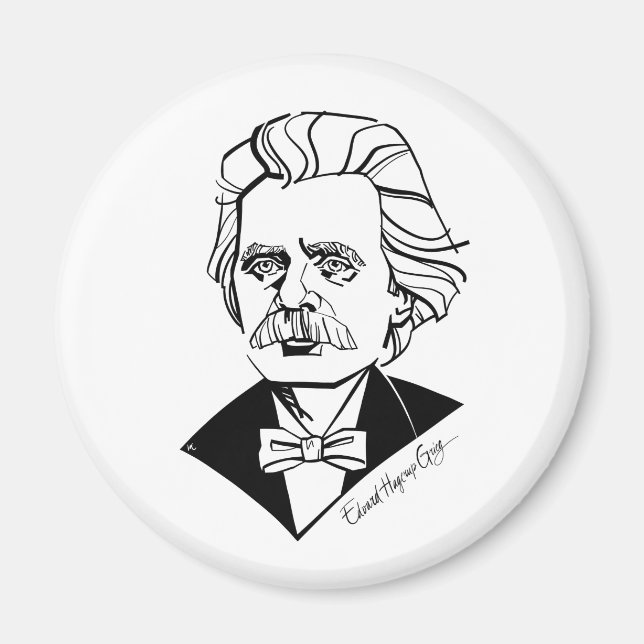 Imã Edvard Grieg (Frente)