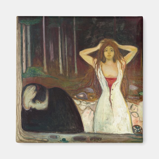 Imã Edvard Munch - Ashes (Frente)