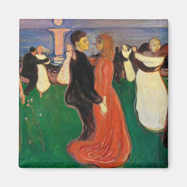 Imã Edvard Munch - Dança Da Vida (Frente)
