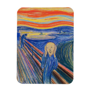 Ímã Edvard Munch - Gritar 1895