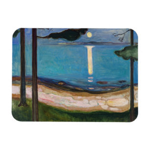 Ímã Edvard Munch - Lua