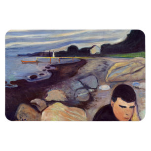 Ímã Edvard Munch - Melancholy