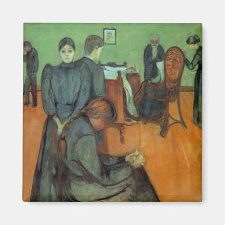 Imã Edvard Munch - Morte No Quarto De Doença De 1895