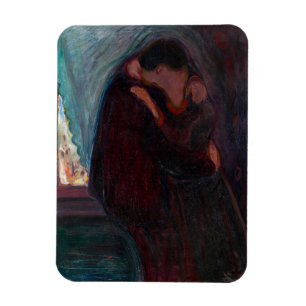 Ímã Edvard Munch - O Beijo