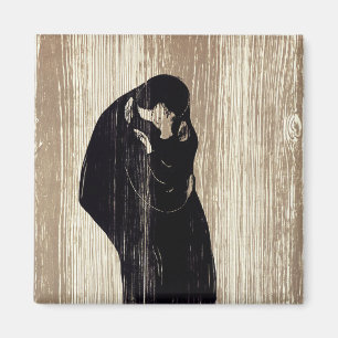 Imã Edvard Munch - O Beijo IV